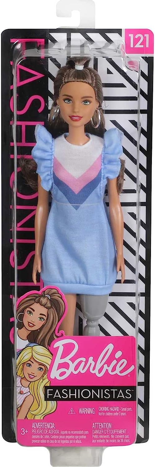 楽天市場】バービー Barbie ファッショニスタ ドール 義足着用 ブル 