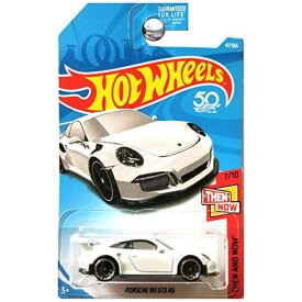 ホットウィール Hot Wheels 50周年記念 ポルシェ911 GT3 RS ホワイト ゼン&ナウ7/10 PORSCHE ビークル ミニカー