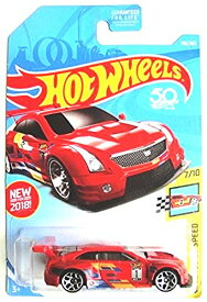 ホットウィール マテル ミニカー ホットウイール Hot Wheels 2018 50th Anniversary Legends of Speed '16 Cadillac ATS-V R 198/365, Redホットウィール マテル ミニカー ホットウイール