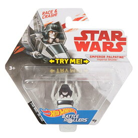 ホットウィール Hot Wheels スターウォーズ STAR WARS バトルローラーズ レース&クラッシュ エンペラー・パルパティーン インペリアルシャトル ダイキャスト ビークル ミニカー