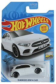 ホットウィール Hot wheels ファクトリーフレッシュ 5/10 '19メルセデスベンツAクラス（ホワイト） 201/250 1/64スケール