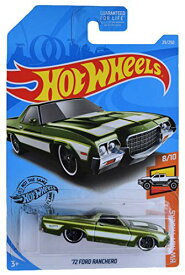 ホットウィール マテル ミニカー ホットウイール Hot Wheels '72 Ford Ranchero 29/250, Greenホットウィール マテル ミニカー ホットウイール