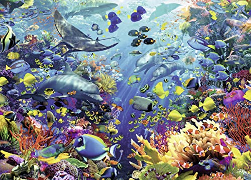 ジグソーパズル 海外製 9000ピース 水中パラダイス 約192×138センチ 絵画・アート Ravensburger