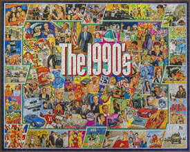 ジグソーバズル 海外製 1000ピース 1990年代 サイズ約60×76センチ 絵画・アート White Mountain Puzzles
