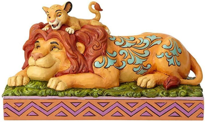 楽天市場】エネスコ Enesco ライオンキング シンバとムファサ 「父の 