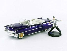 ジャダトイズ ミニカー ダイキャスト アメリカ Jada Toys 1956 Cadillac Eldorado W/Elvis Figure Purpleジャダトイズ ミニカー ダイキャスト アメリカ