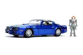 ジャダトイズ ミニカー ダイキャスト アメリカ Jada Toys Hollywood Rides It Chapter Two Pennywise & Henry Bower's Pontiac Firebird, 1: 24 Blue Die-Cast Vehicle with 2.75" Die-Cast Figureジャダトイズ ミニカー ダイキャスト アメリカ