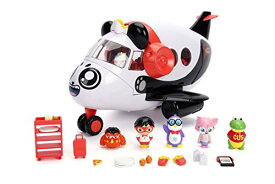 ジャダトイズ ミニカー ダイキャスト アメリカ Jada Toys Ryan's World Combo Panda Airlines Playset, White, Largeジャダトイズ ミニカー ダイキャスト アメリカ