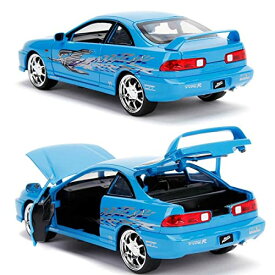 ジャダトイズ ミニカー ダイキャスト アメリカ Jada Toys Fast & Furious 1:24 Mia's Acura Integra Type-R Die-cast Car, Toys for Kids and Adults Blueジャダトイズ ミニカー ダイキャスト アメリカ