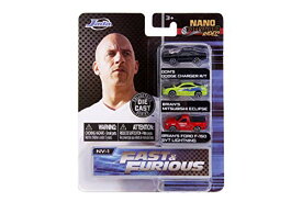 ジャダトイズ ミニカー ダイキャスト アメリカ Fast & Furious 1.65" Nano 3-Pack Die-cast Cars, Toys for Kids and Adultsジャダトイズ ミニカー ダイキャスト アメリカ