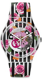 腕時計 スウォッチ レディース SUOW110 Swatch Rose Explosion Unisex Quartz Watch 41 mm, Pink, Strip腕時計 スウォッチ レディース SUOW110