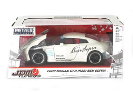 ジャダトイズ ミニカー ダイキャスト アメリカ Nissan 2009 GT-R (R35) Ben Sopra White JDM Tuners 1/24 by Jada 98569ジャダトイズ ミニカー ダイキャスト アメリカ