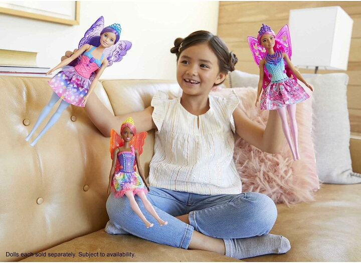 楽天市場】バービー バービー人形 【送料無料】Barbie Dreamtopia Fairy Doll, 12-Inch, with Pink and Blue Jewel Theme, Pink Hair and Wings, Gift for 3 to 7 Year Olds, Multiバービー バービー人形 : angelica 楽天市場】バービー バービー人形 【送料無料】Barbie Dreamtopia Fairy Doll, 12-Inch, with Pink and Blue Jewel Theme, Pink Hair and Wings, Gift for 3 to 7 Year Olds, Multiバービー バービー人形 : angelica