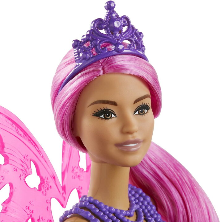 楽天市場】バービー バービー人形 【送料無料】Barbie Dreamtopia Fairy Doll, 12-Inch, with Pink and  Blue Jewel Theme, Pink Hair and Wings, Gift for 3 to 7 Year Olds, Multiバービー  バービー人形 : angelica