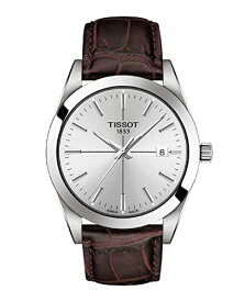 腕時計 ティソ メンズ Tissot mens Gentleman Quartz Stainless Steel Dress Watch Brown T1274101603101腕時計 ティソ メンズ