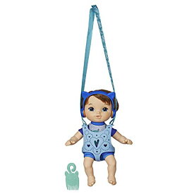 ベビーアライブ 赤ちゃん おままごと ベビー人形 Baby Alive Littles, Carry ‘N Go Squad, Little Matteo Brown Hair Boy Doll, Carrier, Accessories, Toy for Kids Ages 3 Years & Up (Amazon Exclusive)ベビーアライブ 赤ちゃん おままごと ベビー人形