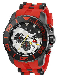 腕時計 インヴィクタ インビクタ メンズ ディズニー Invicta Men's Disney Limited Edition Mickey Mouse Quartz Watch, Red, 32477腕時計 インヴィクタ インビクタ メンズ ディズニー