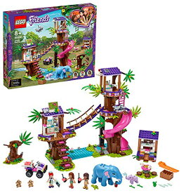 レゴ フレンズ LEGO Friends Jungle Rescue Base 41424 Building Toy for Kids, Animal Rescue Kit That Includes a Jungle Tree House and 2 Elephant Figures for Adventure Fun (648 Pieces)レゴ フレンズ