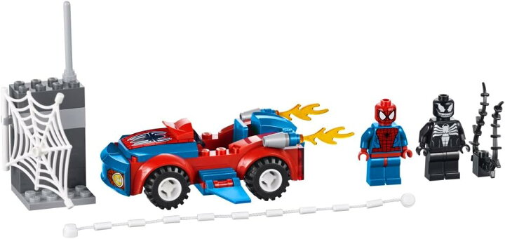 楽天市場】レゴ LEGO Juniors 10665: Spider-Man Spider-Car Pursuit 