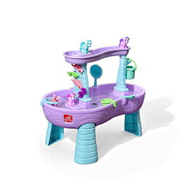 ステップ2 おままごと ごっこ遊び 大型遊具 Step2 Rain Showers & Unicorns Kids Water Tables, Outdoor Toddler Activity Table, Ages 2 ? 10 Years Old, 12 Piece Water Toy Accessories, Blue & Purpleステップ2 おままごと ごっこ遊び 大型遊具