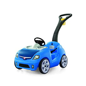 ステップ2 おままごと ごっこ遊び 大型遊具 Step2 Whisper Ride II Kids Push Cars, Ride On Car, Seat Belt, Horn, Toddlers Ages 1.5 ? 4 Years Old, Max Weight 50 lbs., Quick Storage, Stroller Substitute, Blueステップ2 おままごと ごっこ遊び 大型遊具