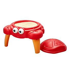 ステップ2 おままごと ごっこ遊び 大型遊具 Step2 Crabbie Sand Table for Toddlers - Durable Outdoor Kids Activity Game Sandbox Toys with Lid and Accessory Setステップ2 おままごと ごっこ遊び 大型遊具