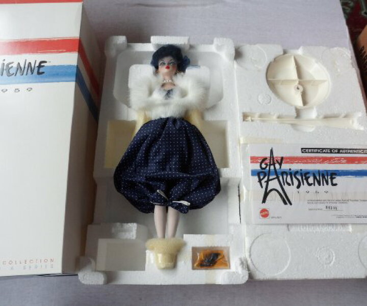 楽天市場】バービー バービー人形 Gay Parisienne Porcelain Barbie 