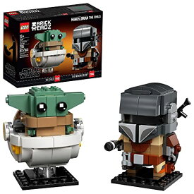 レゴ スターウォーズ LEGO BrickHeadz Star Wars The Mandalorian & The Child 75317 'Baby Yoda' Building Toy, Collectible Model Figures Set, Gift Idea for Teensレゴ スターウォーズ