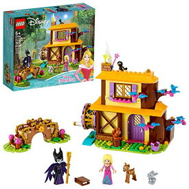レゴ ディズニープリンセス LEGO Disney Aurora’s Forest Cottage 43188, Sleeping Beauty Building Kit for Kids; A Fun Holiday Present or Birthday Gift for Disney Princess Fans (300 Pieces)レゴ ディズニープリンセス