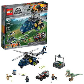 レゴ ジュラシックワールド 75928 ブルーのヘリコプター追跡 397ピース LEGO Jurassic World 恐竜 ブルーラプター