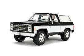 ジャダトイズ ミニカー ダイキャスト アメリカ Jada Toys 1980 Chevy Blazer K5 Black/White 1:24 Die - Cast Vehicleジャダトイズ ミニカー ダイキャスト アメリカ