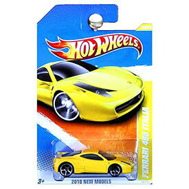 ホットウィール Hot Wheels フェラーリ 458 イタリア 2010ニューモデル イエロー Ferrari ビークル ミニカー