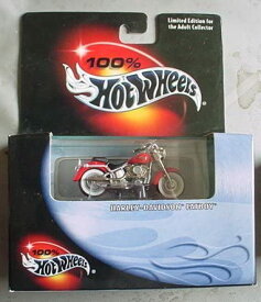 ホットウィール マテル ミニカー ホットウイール Hot Wheels 100% Harley Davidson Fatboy Motorcycleホットウィール マテル ミニカー ホットウイール