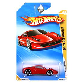 ホットウィール Hot Wheels フェラーリ 458 イタリア 2010ニューモデル 34/44 034/240 Ferrari ビークル ミニカー