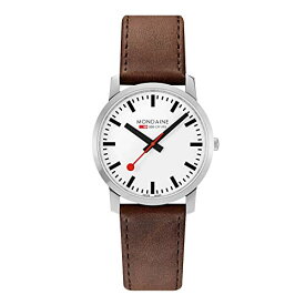 腕時計 モンディーン 北欧 スイス メンズ Mondaine A638.30350.11SBG 41mm White Dial Steel Brown Leather Quartz Men's Watch腕時計 モンディーン 北欧 スイス メンズ