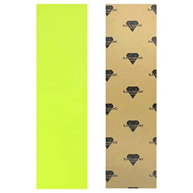 デッキテープ グリップテープ スケボー スケートボード 海外モデル Black Diamond Longboard Skateboard Grip Tape Sheet 10" x 48" Yellowデッキテープ グリップテープ スケボー スケートボード 海外モデル