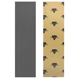 デッキテープ グリップテープ スケボー スケートボード 海外モデル Black Diamond Longboard Skateboard Grip Tape Sheet 10" x 48" Greyデッキテープ グリップテープ スケボー スケートボード 海外モデル