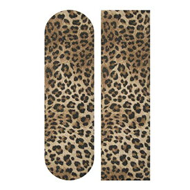 デッキテープ グリップテープ スケボー スケートボード 海外モデル YYZZH Pretty Leopard Print Skateboard Grip Tape 9"x33" Anti Slip Sandpaper Longboard Scooter Griptape Sheet Stickerデッキテープ グリップテープ スケボー スケートボード 海外モデル