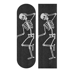 デッキテープ グリップテープ スケボー スケートボード 海外モデル Funny Skeleton Human Skateboard Grip Skull Tape Scooter Griptape Deck Sandpaper Longboard Sheet Sticker 9" x 33" (Funny Skelデッキテープ グリップテープ スケボー スケートボード 海外モデル