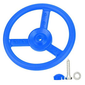 ジャングルジム ブランコ 屋内・屋外遊び 幼児 小学生 VGEBY1 Swingset Steering Wheel, Plastic Outdoor Kids Steering Wheel Attachment Playground Swing Set(Blue)ジャングルジム ブランコ 屋内・屋外遊び 幼児 小学生