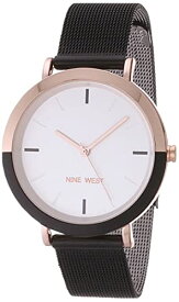 腕時計 ナインウェスト レディース Nine West Women's Mesh Bracelet Watch, NW/2515腕時計 ナインウェスト レディース