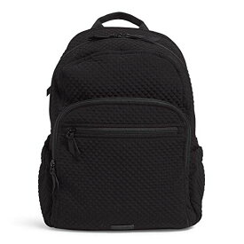 ヴェラブラッドリー ベラブラッドリー アメリカ フロリダ州マイアミ 日本未発売 Vera Bradley Women's Microfiber Campus Backpack, Classic Black, One Sizeヴェラブラッドリー ベラブラッドリー アメリカ フロリダ州マイアミ 日本未発売