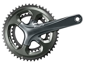 クランク パーツ 自転車 コンポーネント サイクリング Shimano Tiagra FC-4700 Crankset - 165mm, 10-Speed, 52/36t, 110 Asymmetric BCD, Hollowtech II Spindle Interface, Grayクランク パーツ 自転車 コンポーネント サイクリング
