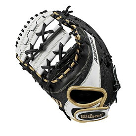 グローブ 内野手用ミット ウィルソン 野球 ベースボール WILSON Sporting Goods 2019 A2000 FP1B SuperSkin First Base Fastpitch Mitt - Left Hand Throw Black/Vegas Gold/White SuperSkin/Tm, 12"グローブ 内野手用ミット ウィルソン 野球 ベースボール