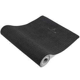 ヨガマット フィットネス ProsourceFit Natura TPE Yoga Mat 1/4" (6mm) Thick, 72" Long, Reversible with High-Density Cushion & Non-slip Texture, Eco-conscious & Hygienicヨガマット フィットネス