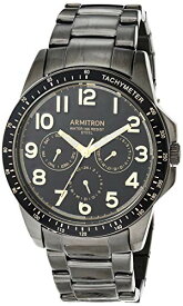 腕時計 アーミトロン メンズ Armitron Men's Japanese Quartz Dress Watch with Stainless Steel Strap, Gray, 22 (Model: 20/5390BGDG)腕時計 アーミトロン メンズ