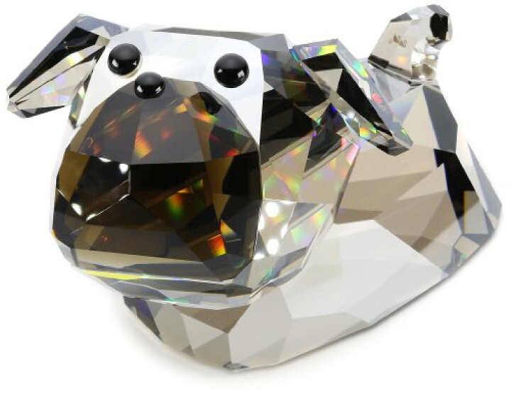 楽天市場】スワロフスキー Swarovski ブルドッグ トマソ 犬 約6センチ 