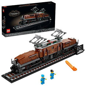 レゴ LEGO Crocodile Locomotive 10277 Building Kit; Recreate The Iconic Crocodile Locomotive with This Train Model; Makes a Great Gift Idea for Train Enthusiasts Lovers (1,271 Pieces)レゴ