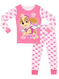 パウパトロール 子供服 パジャマ 4T 日本サイズ110相当 スカイ ピンク キッズ ファッション 男の子 女の子