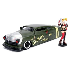 ジャダトイズ ミニカー ダイキャスト アメリカ JADA Toys 1: 24 1951 Mercury W/Harley Quinn Figure, Greenジャダトイズ ミニカー ダイキャスト アメリカ